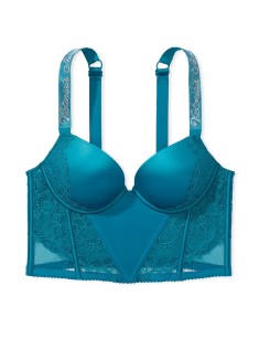 Бюстьє Very Sexy Shine Strap Lace Push-Up Corset Top Bra Evening Tide