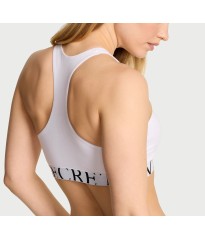 Комплект білизни Cotton Exploded Logo Unlined High-Neck Bralette White Set