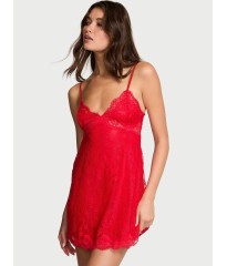 Пеньюар Dream Angels Twinkle Strap Lace Mini Slip Dress Bright Vermillion