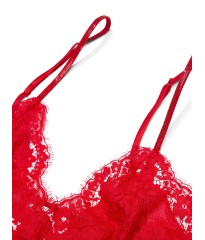 Пеньюар Dream Angels Twinkle Strap Lace Mini Slip Dress Bright Vermillion