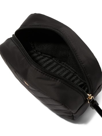 Косметичка Boxy Case Makeup Bag Black V-Quilt