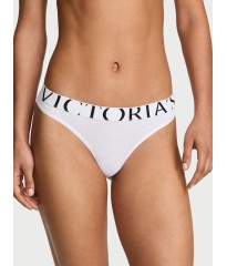 Комплект білизни Cotton Exploded Logo Unlined High-Neck Bralette White Set