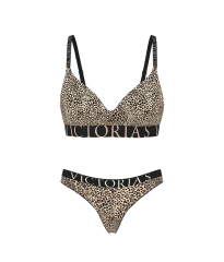 Комплект білизни Cotton Exploded Logo Lightly Lined Wireless Bra Set