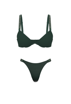 Комплект Cilantro Bombshell Logo Shine Strap Add-2-Cups Push-Up Bra Set
