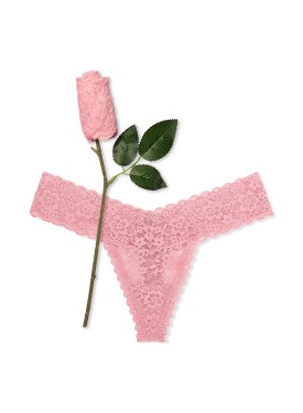 Трусики Lacie Rose Valentine Thong Panty Petal Pink