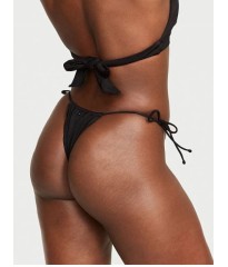 Купальник бандо с пушапом Виктория Сикрет Twist-front Bandeau Black