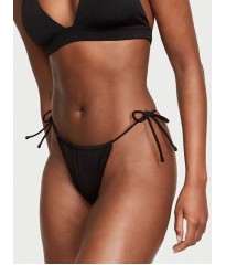 Купальник бандо с пушапом Виктория Сикрет Twist-front Bandeau Black