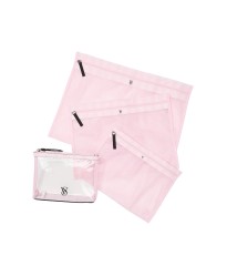 Косметичка-органайзер 4-Piece Delicates Wash Bag Set Heritage Stripe
