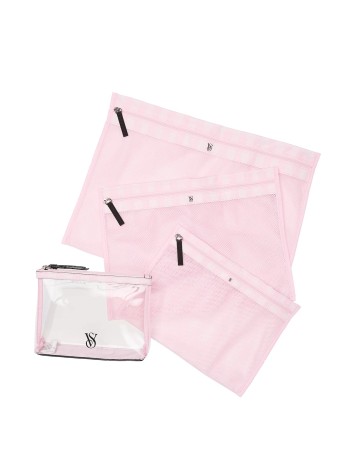 Косметичка-органайзер 4-Piece Delicates Wash Bag Set Heritage Stripe