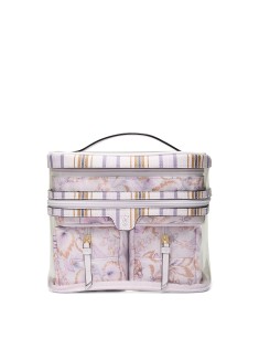 4 в 1 набор косметичек 4-Piece Makeup Bag Lilac Paisley