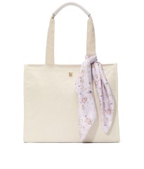 Сумка Floral-Embossed Tote Bag