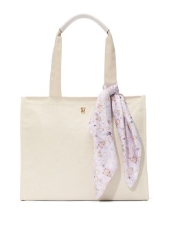 Сумка Floral-Embossed Tote Bag