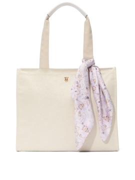 Сумка Floral-Embossed Tote Bag