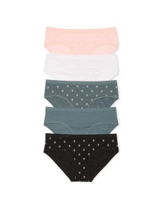Набір трусиків 5-Pack Stretch Cotton Hiphugger Panties