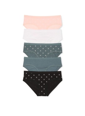 Набір трусиків 5-Pack Stretch Cotton Hiphugger Panties