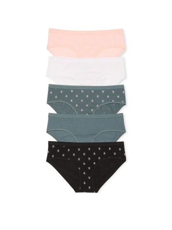 Набір трусиків 5-Pack Stretch Cotton Hiphugger Panties