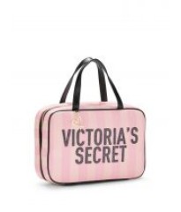 Косметичка Victoria’s Secret  PINK Signature Stripe Jetsetter Travel Case