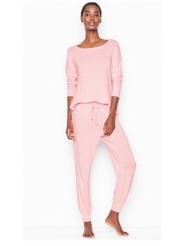 Пижама розовая Victoria’s Secret Cozy Jogger PJ Set
