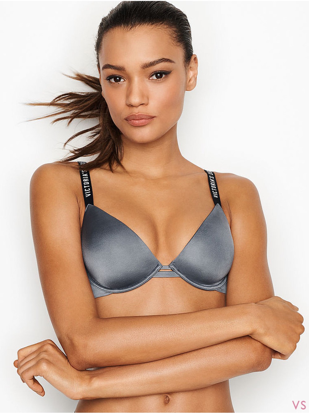 Бюстгальтер Victoria’s Secret Very Sexy Bra lightly lined plunge, Grey