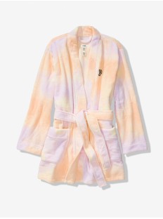 Халат PINK COZY PLUSH TEDDY ROBE - Tie Dye