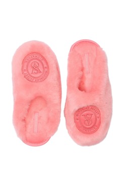 Домашні Капці Closed-Toe Faux Fur Slippers Passion Pink