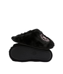 Тапочки Вікторія Сікрет Closed-Toe Faux Fur Slippers Black