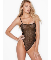 Боди Victoria’s Secret Floral Embroidered Banded Teddy