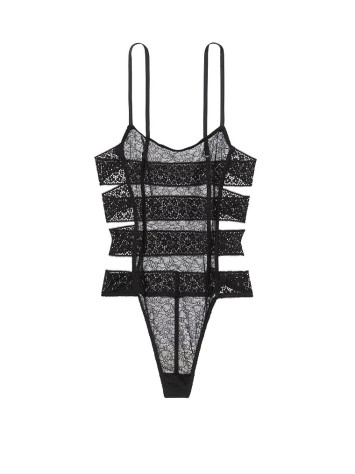 Боді Victoria's Secret Floral Embroidered Banded Teddy
