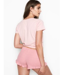 Пижамка VICTORIA'S SECRET - V-neck Tee Rose Luster Short