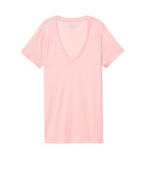 Пижамка VICTORIA'S SECRET - V-neck Tee Rose Luster Short