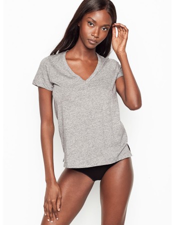 Футболка для сна Victoria’s Secret серая