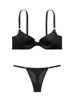 Комплект білизни Icon by Victoria's Secret Smooth Push-Up Demi Bra Set