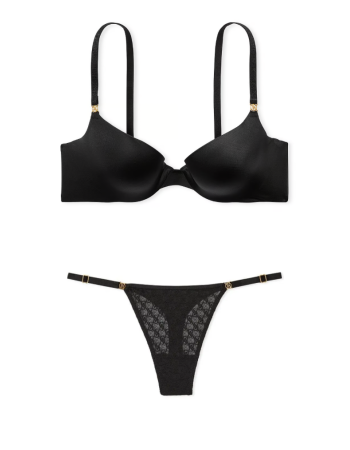 Комплект білизни Icon by Victoria's Secret Smooth Push-Up Demi Bra Set