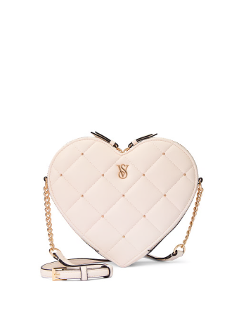 Сумка Heart Crossbody Bag White