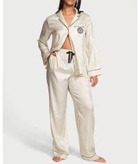 Піжама Glazed Satin Long Pajama Set