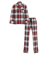 Піжама Flannel Long Pajama Set Plaid