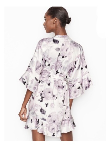 Халат Victoria Secret Satin Print Roses