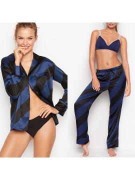 Піжама Victoria Secret Satin PJ Set Long