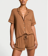 Піжама Modal Short Pajama Set Toffee