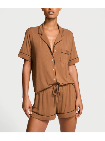 Піжама Modal Short Pajama Set Toffee