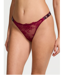 Трусики Shine Strap Rose Lace Panty Campari Red