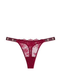 Трусики Shine Strap Rose Lace Panty Campari Red