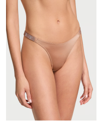 Трусики Shine Strap Thong Panty Praline