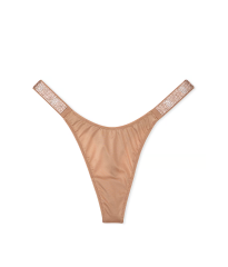 Трусики Shine Strap Thong Panty Praline