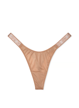 Трусики Shine Strap Thong Panty Praline