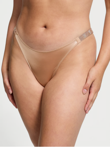Трусики Shine Strap Brazilian Panty Praline