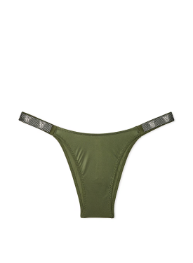 Трусики Shine Strap Brazilian Panty Woodland Green