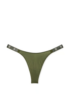Трусики Shine Strap Thong Panty Woodland Green
