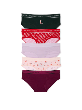Набор трусиков 5-Pack Logo Cotton Hiphugger Panties Multi