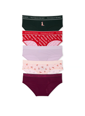 Набір трусиків 5-Pack Logo Cotton Hiphugger Panties Multi